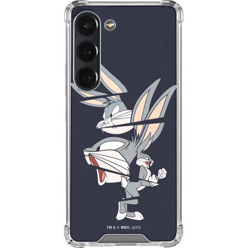 Looney Tunes Bugs Bunny Sliced Galaxy S23 Clear Case