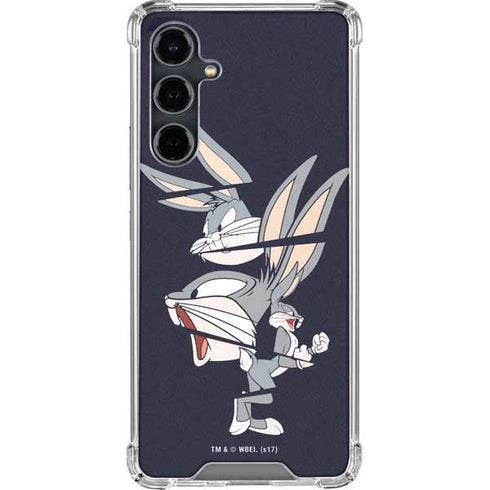 Looney Tunes Bugs Bunny Sliced Galaxy S23 FE Clear Case