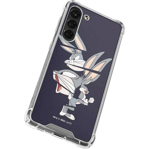 Looney Tunes Bugs Bunny Sliced Galaxy S23 Plus Clear Case
