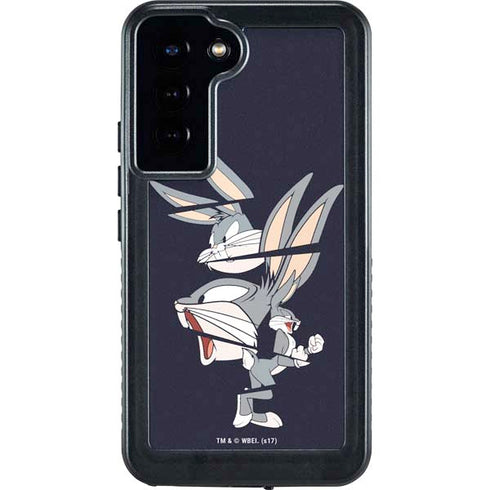 Looney Tunes Bugs Bunny Sliced Galaxy S23 Plus Waterproof Case