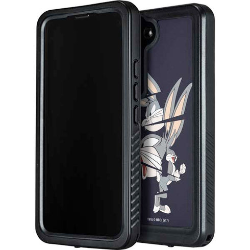 Looney Tunes Bugs Bunny Sliced Galaxy S23 Plus Waterproof Case
