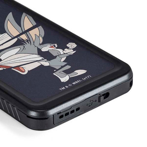 Looney Tunes Bugs Bunny Sliced Galaxy S23 Plus Waterproof Case