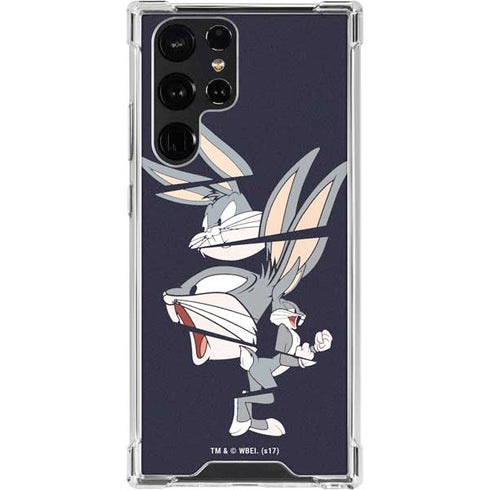 Looney Tunes Bugs Bunny Sliced Galaxy S24 Ultra Clear Case