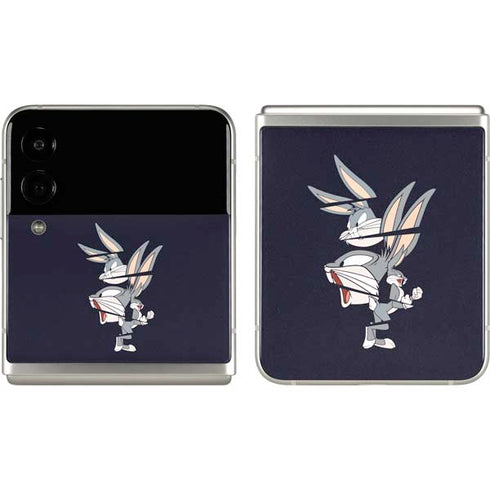 Looney Tunes Bugs Bunny Sliced Galaxy Z Flip3 5G Skin