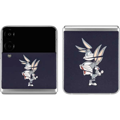 Looney Tunes Bugs Bunny Sliced Galaxy Z Flip4 5G Skin