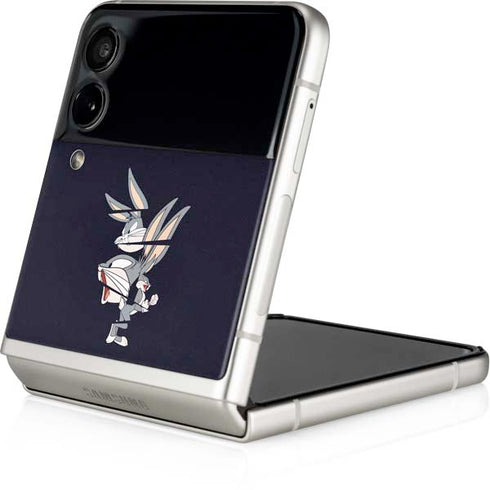 Looney Tunes Bugs Bunny Sliced Galaxy Z Flip4 5G Skin