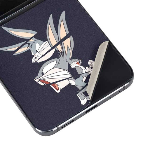 Looney Tunes Bugs Bunny Sliced Galaxy Z Flip5 5G Skin