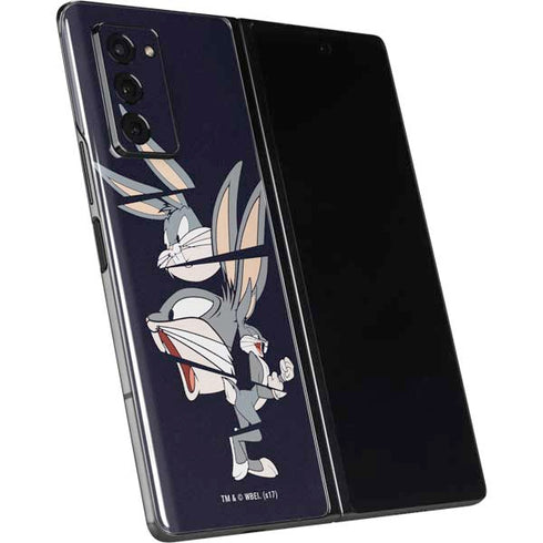 Looney Tunes Bugs Bunny Sliced Galaxy Z Fold2 5G Skin