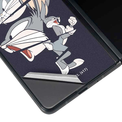 Looney Tunes Bugs Bunny Sliced Galaxy Z Fold3 5G Skin
