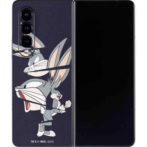 Looney Tunes Bugs Bunny Sliced Galaxy Z Fold4 5G Skin