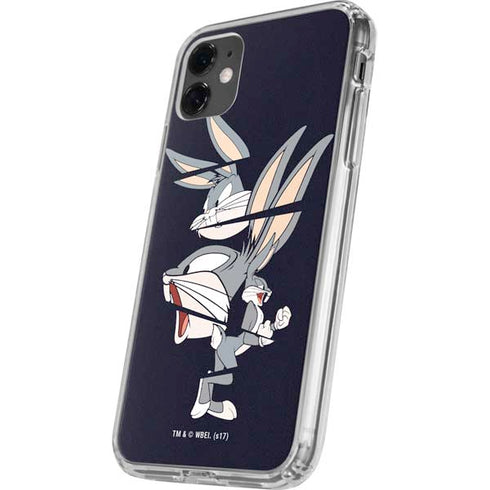 Looney Tunes Bugs Bunny Sliced iPhone 11 Clear Case