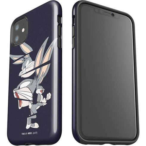 Looney Tunes Bugs Bunny Sliced iPhone 11 Impact Case