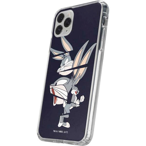 Looney Tunes Bugs Bunny Sliced iPhone 11 Pro Clear Case