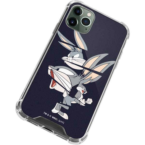 Looney Tunes Bugs Bunny Sliced iPhone 11 Pro Max Clear Case