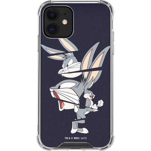 Looney Tunes Bugs Bunny Sliced iPhone 12 Mini Clear Case