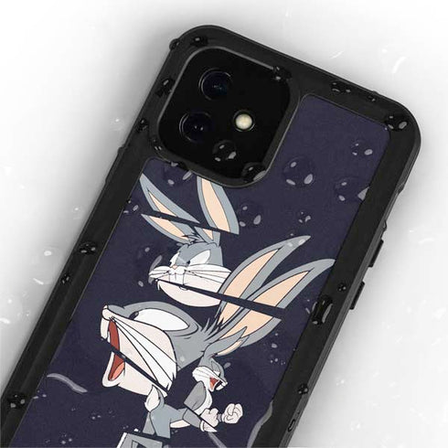 Looney Tunes Bugs Bunny Sliced iPhone 12 Mini Waterproof Case