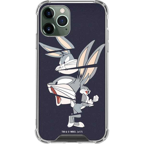 Looney Tunes Bugs Bunny Sliced iPhone 12 Pro Clear Case