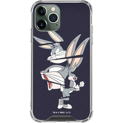 Looney Tunes Bugs Bunny Sliced iPhone 12 Pro Max Clear Case