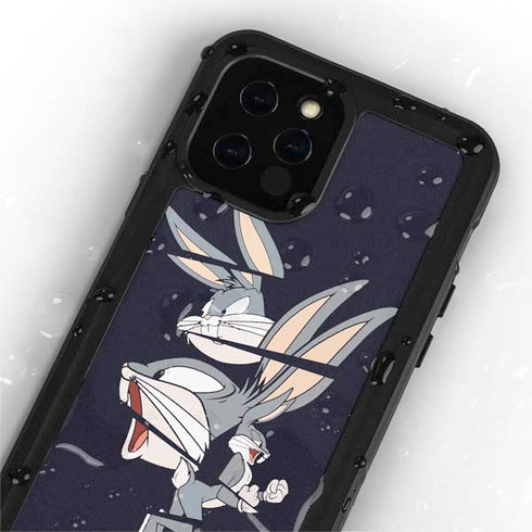 Looney Tunes Bugs Bunny Sliced iPhone 12 Pro Max Waterproof Case