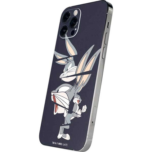 Looney Tunes Bugs Bunny Sliced iPhone 12 Pro Skin