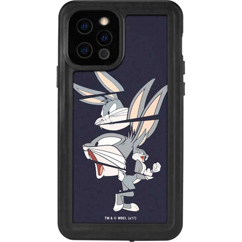 Looney Tunes Bugs Bunny Sliced iPhone 12 Pro Waterproof Case