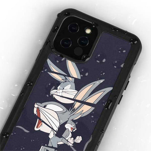 Looney Tunes Bugs Bunny Sliced iPhone 12 Pro Waterproof Case