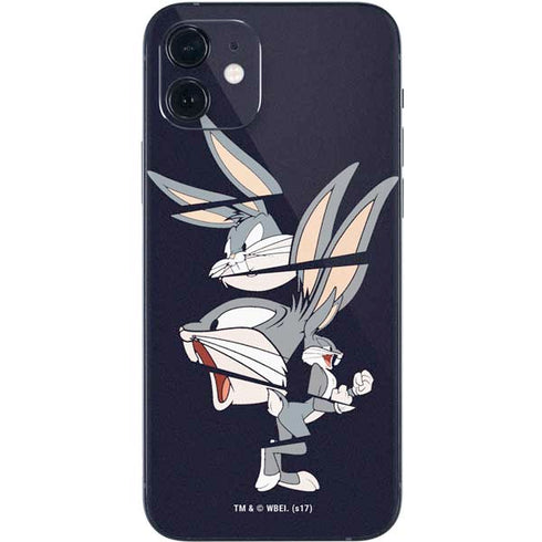 Looney Tunes Bugs Bunny Sliced iPhone 12 Skin