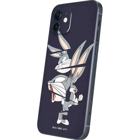 Looney Tunes Bugs Bunny Sliced iPhone 12 Skin