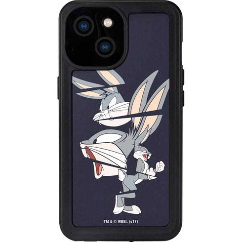 Looney Tunes Bugs Bunny Sliced iPhone 13 Mini Waterproof Case
