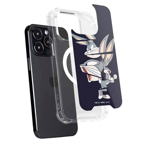 Looney Tunes Bugs Bunny Sliced iPhone 13 Pro Max MagSafe Case