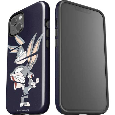 Looney Tunes Bugs Bunny Sliced iPhone 15 Impact Case
