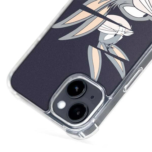 Looney Tunes Bugs Bunny Sliced iPhone 15 Plus MagSafe Case