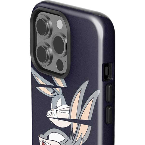 Looney Tunes Bugs Bunny Sliced iPhone 14 Pro Impact Case