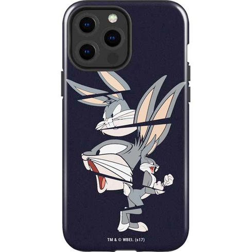 Looney Tunes Bugs Bunny Sliced iPhone 15 Pro Max Impact Case