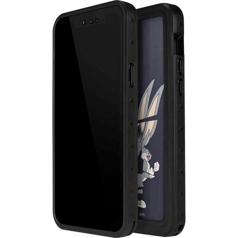 Looney Tunes Bugs Bunny Sliced iPhone 14 Pro Max Waterproof Case