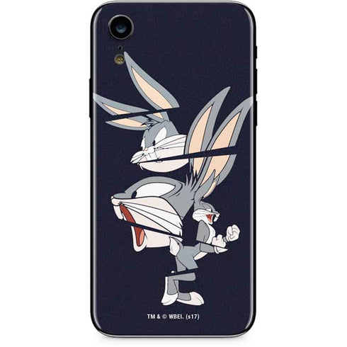 Looney Tunes Bugs Bunny Sliced iPhone XR Skin