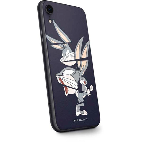 Looney Tunes Bugs Bunny Sliced iPhone XR Skin