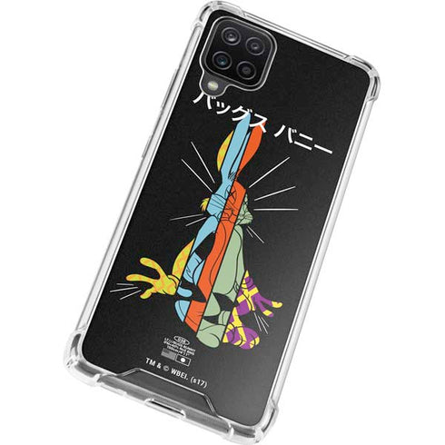 Looney Tunes Bugs Bunny Sliced Juxtapose Galaxy A12 Clear Case