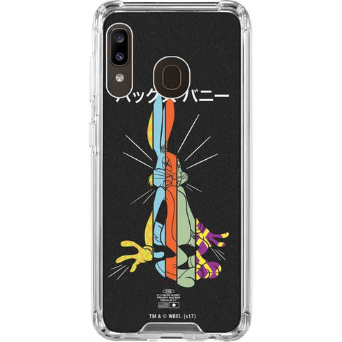 Looney Tunes Bugs Bunny Sliced Juxtapose Galaxy A30 Clear Case