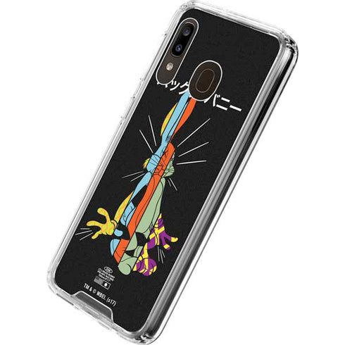 Looney Tunes Bugs Bunny Sliced Juxtapose Galaxy A30 Clear Case