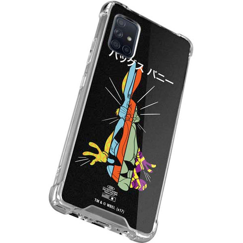 Looney Tunes Bugs Bunny Sliced Juxtapose Galaxy A51 5G Clear Case