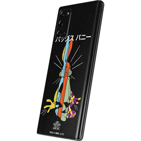 Looney Tunes Bugs Bunny Sliced Juxtapose Galaxy Note20 5G Skin