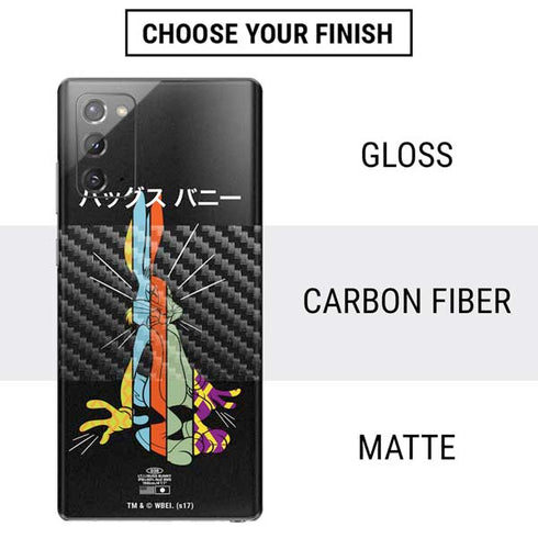 Looney Tunes Bugs Bunny Sliced Juxtapose Galaxy Note20 5G Skin