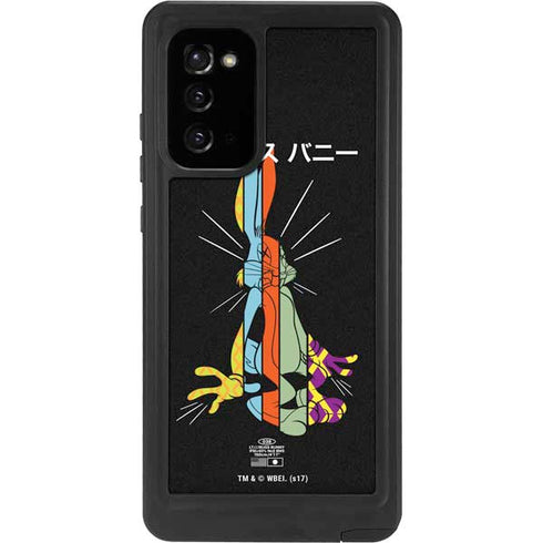 Looney Tunes Bugs Bunny Sliced Juxtapose Galaxy Note20 5G Waterproof Case
