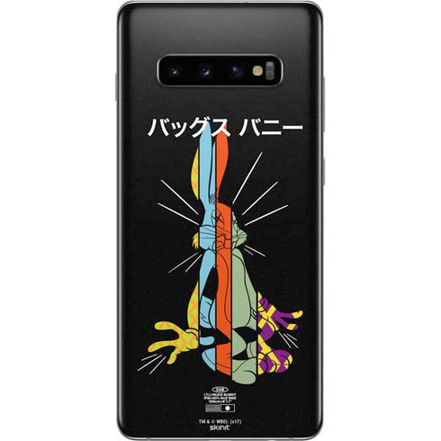 Looney Tunes Bugs Bunny Sliced Juxtapose Galaxy S10 Plus Skin