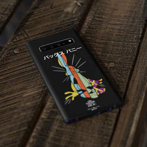 Looney Tunes Bugs Bunny Sliced Juxtapose Galaxy S10 Plus Skin