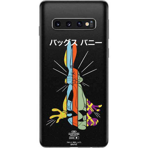 Looney Tunes Bugs Bunny Sliced Juxtapose Galaxy S10 Skin