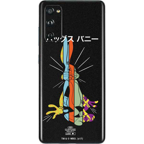 Looney Tunes Bugs Bunny Sliced Juxtapose Galaxy S20 Fan Edition Skin