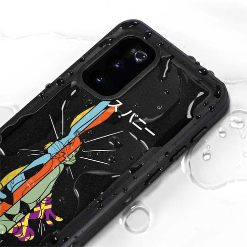 Looney Tunes Bugs Bunny Sliced Juxtapose Galaxy S20 Waterproof Case