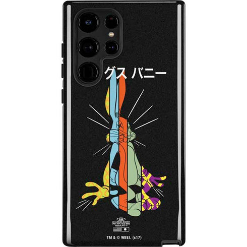 Looney Tunes Bugs Bunny Sliced Juxtapose Galaxy S22 Ultra Pro Case